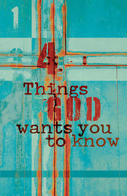 Picture of 4 Things God Wants You to Know (Pkg of 25)