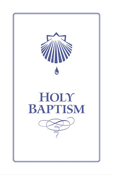 Picture of Holy Baptism Booklet with Envelope