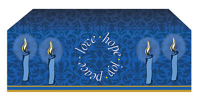 Advent Candles Altar Frontal