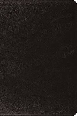 Picture of ESV Personal Size Reference Bible (Genuine Leather, Black)