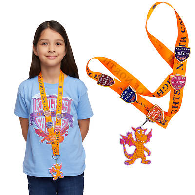 Picture of Vacation Bible School (VBS) 2020 Knights of North Castle Scripture Treasure Lanyard (Pkg of 12)