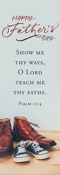 Happy Father's Day Banner 2 x 6 Fabric