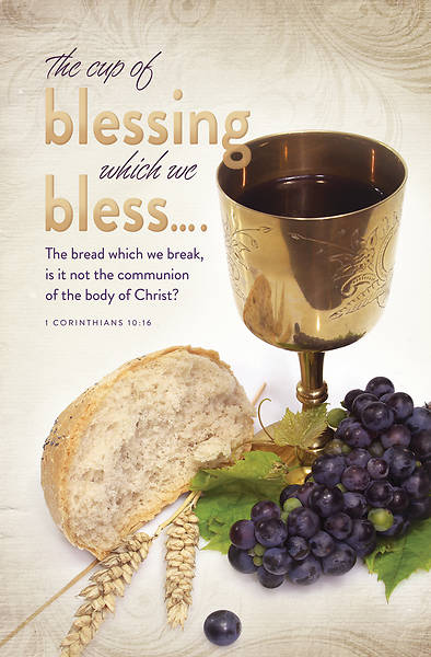 Picture of The Cup of Blessing..Communion Regular Size Bulletin