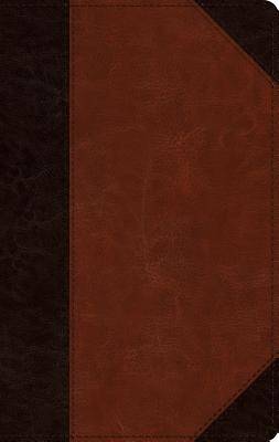 Picture of ESV Single Column Thinline Bible (Trutone, Brown/Cordovan, Portfolio Design)