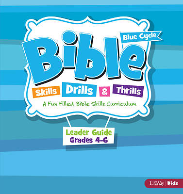Picture of Bible Skills Drills & Thrills Grades 4-6 Blue Cycle Leader Kit