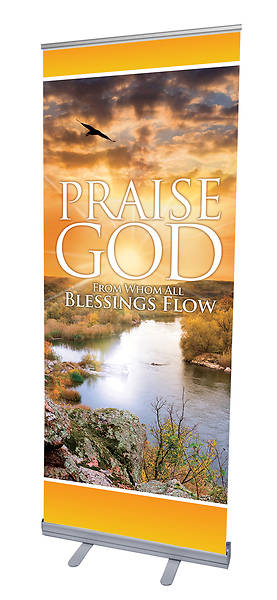 Blessings Flow RollUp Banner with Stand
