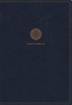 Picture of Rvr60 Santa Biblia Letra Supergigante, Leathersoft Con Índice Y Cierre, Azul