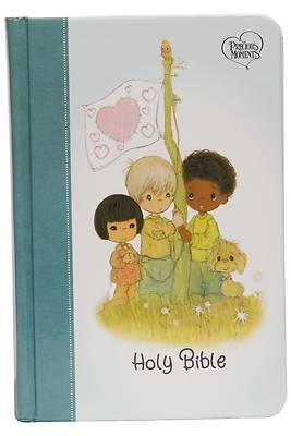 Nkjv, Precious Moments Small Hands Bible, Teal, Hardcover, Comfort Print