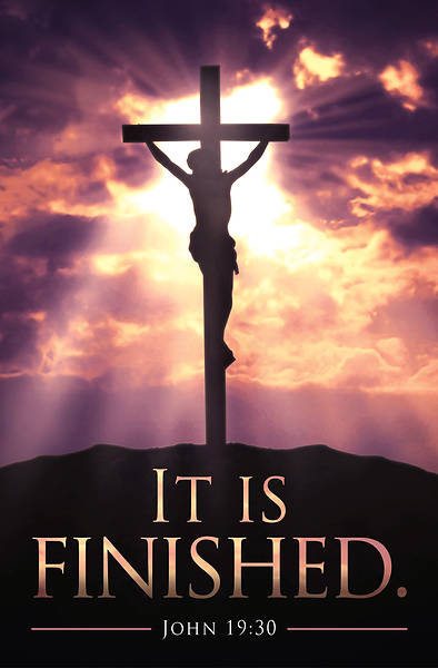 Picture of It Is Finished Good Friday Bulletin (Package of 100)