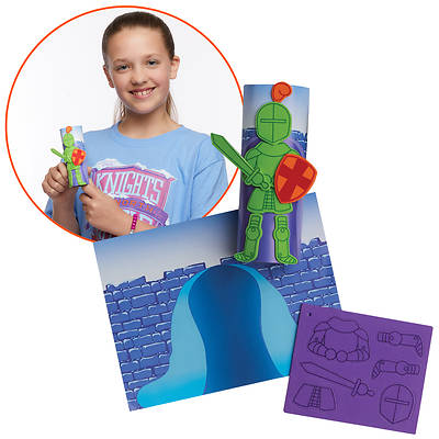 Picture of Vacation Bible School (VBS) 2020 Knights of North Castle Create-Your-Own Knight Kit (Pkg of 12)