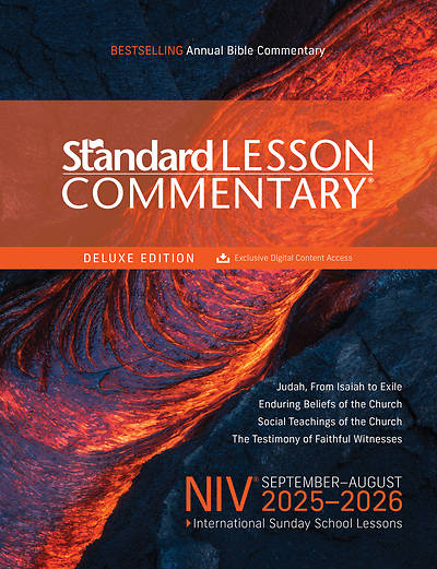 Picture of NIV Standard Lesson Commentary Deluxe 2025-2026