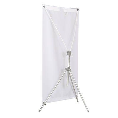 X-Frame Adjustable Banner Stand