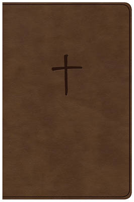 Picture of NKJV Compact Bible, Value Edition Brown Leathertouch
