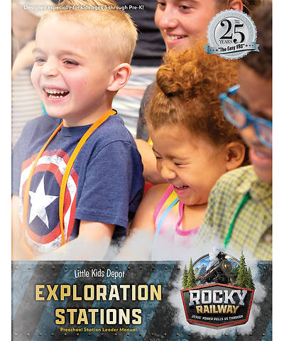 Picture of Vacation Bible School VBS 2021 Rocky Railway Little Kids Depot Exploration Stations Leader Manual