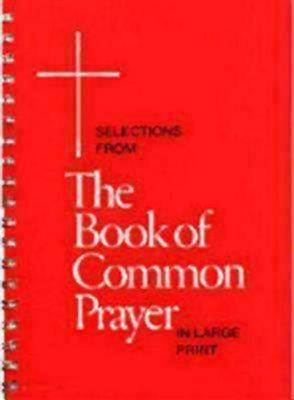 Picture of Selections from the Book of Common Prayer in Large Print