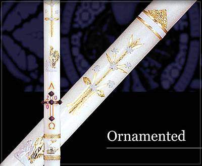 Picture of Ornamented Paschal Candle