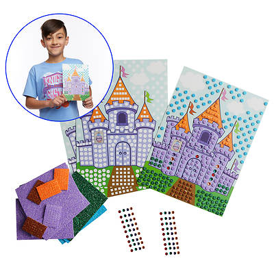 Picture of Vacation Bible School (VBS) 2020 Knights of North Castle Mosaic Castle Scene (Pkg of 12)