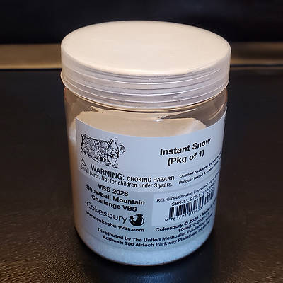 Picture of VBS 2026 Snowball Mountain Challenge Instant Snow (100g)