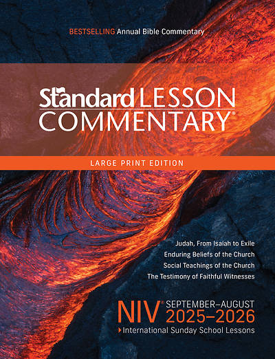 NIV Standard Lesson Commentary Large Print 2025-2026
