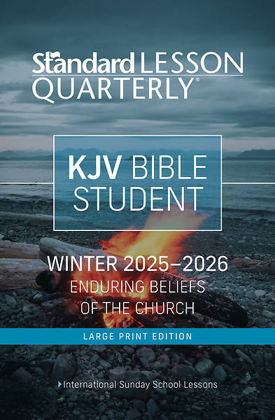 Standard Lesson Quarterly KJV Adult Student Book Large Print Winter