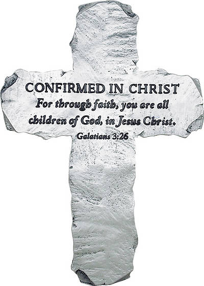 Picture of Confirmed In Christ Slate Cross