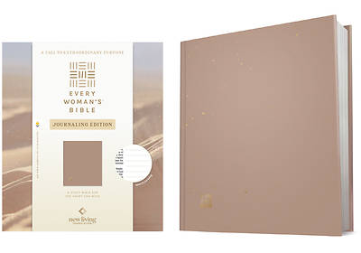 Picture of NLT Every Woman's Bible, Journaling Edition, Filament Enabled (Hardcover, Sand, Red Letter)