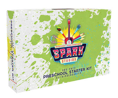 Picture of Vacation Bible School VBS 2022 Spark Studios Created in Christ: Designed For God's Purpose Preschool Starter Kit Babies - Kindergarten
