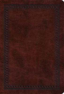 Picture of ESV Value Compact Bible (Trutone, Mahogany, Border Design)