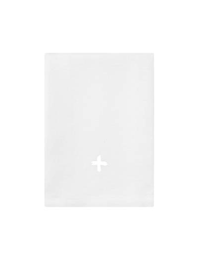 100% Linen Corporal with White Embroidered Cross - 2 Pack