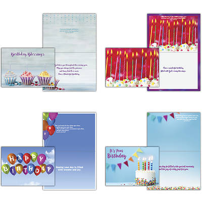 Celebrate Birthday Boxed Cards - Box of 12