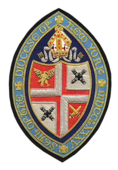 Picture of Hand Embroidered Diocesan Seal - Diocese of New York