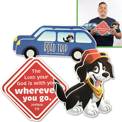 VBS 2025 Road Trip Decorating Pack (Pkg of 6)