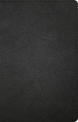 Picture of NASB Large Print Personal Size Reference Bible, Black Genuine Leather Indexed
