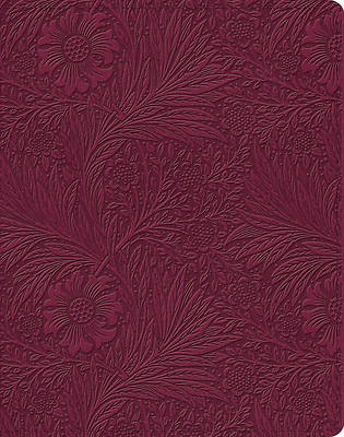 Picture of ESV Single Column Journaling Bible (Trutone, Raspberry, Floral Design)