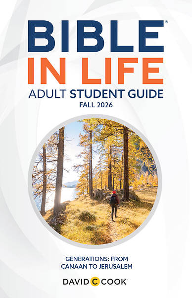 Picture of Bible in Life Adult Student Book Fall