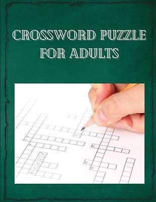 Picture of Crossword puzzle for adults