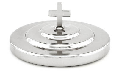 Picture of Communion Bread Plate Cover - Polished Aluminum