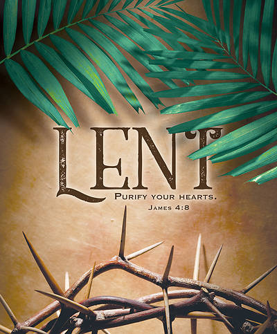 Picture of Purify Your Hearts Lent Legal Size Bulletin