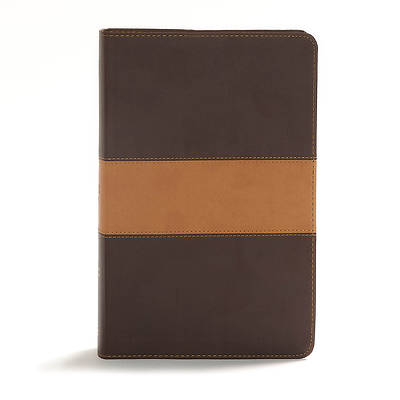 Picture of CSB Disciple's Study Bible, Brown/Tan Leathertouch
