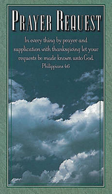 Picture of Prayer Request Pew Cards Package of 50