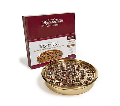RemembranceWare Brass Communion Tray and Disc