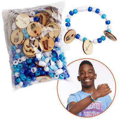 Picture of Vacation Bible School (VBS) 2020 Knights of North Castle Armor of God Bracelet Kit (Pkg of 12)