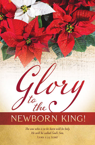 Glory to the Newborn King Christmas Bulletin