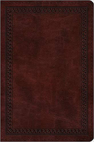 Picture of ESV Compact Bible (Trutone, Mahogany, Border Design)