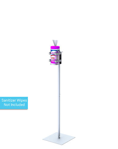 Picture of Sanitizing Wipe Dispenser Floor Stand