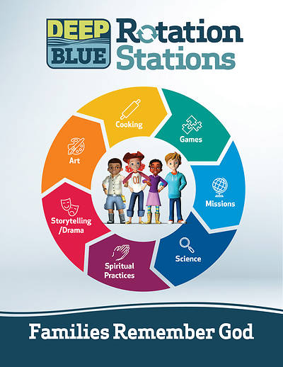 Picture of Deep Blue Rotation Stations: Families Remember God - Entire Unit Download