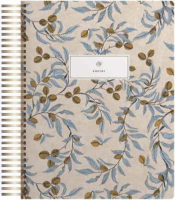 Picture of ESV Spiral-Bound Journaling Bible, Poetry (Hardcover, Cover Artwork by Lulie Wallace)