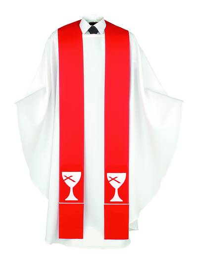Picture of Stole; Disciples of Christ Red