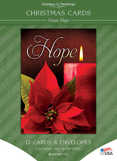 Picture of Great Hope Christmas Solid Box Card