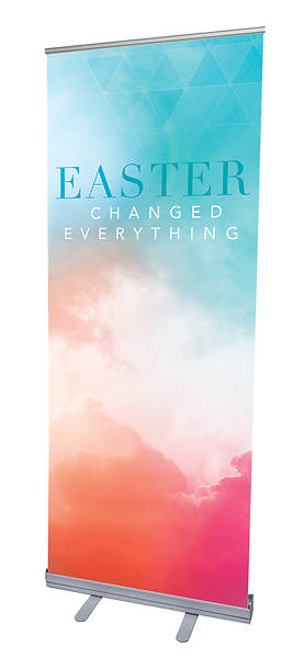 Easter Color RollUp Banner